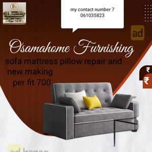 Sofa mattress pillow repair and new making